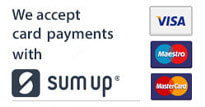 We accept payments with Payleven powered by sum-up